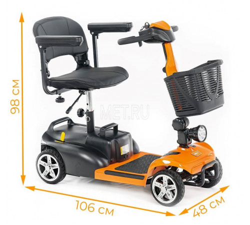 Кресло-коляска скутер MET Explorer 250