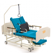 MET INTEGRA Механическая функциональная медицинская кровать с интегрированным креслом-каталкой