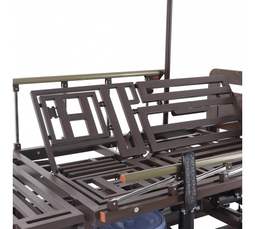 Кровать электрическая Med-Mos DB-11А (МЕ-6528H-04) ЛДСП Венге с регулировкой высоты