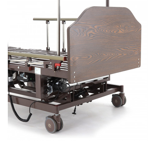 Кровать электрическая DB-11А (МЕ-5228Н-12) ЛДСП Венге с боковым переворачиванием, туалетным устройством и функцией «кардиокресло»