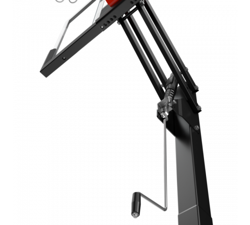 Баскетбольная стационарная стойка, акрил Spalding 54 " Gold In-Ground Арт. 881365CN