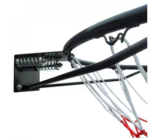 Кольцо баскетбольное Proxima с пружинами,черн. арт. S-R2