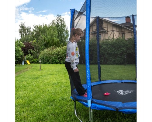 Батут DFC Trampoline Fitness с сеткой 8ft