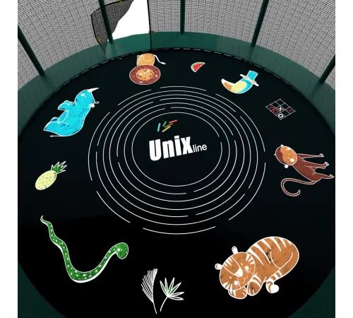 Батут UNIX Line SUPREME GAME 12 ft