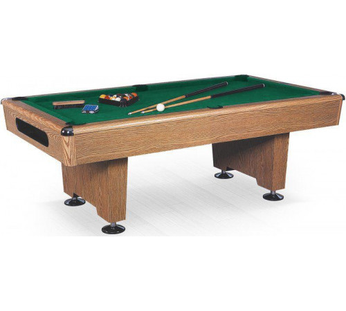 Бильярдный стол для пула «Eliminator» 7 ф (дуб) в комплекте, аксессуары + сукно