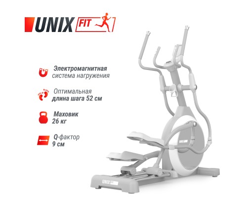 Эллиптический тренажер UNIX Fit MV-850 (Manual Incline) Mirror