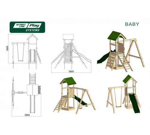 Детский городок BABY эконом