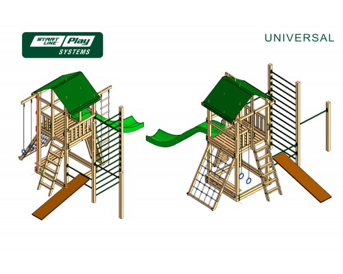 Детский городок UNIVERSAL премиум Север