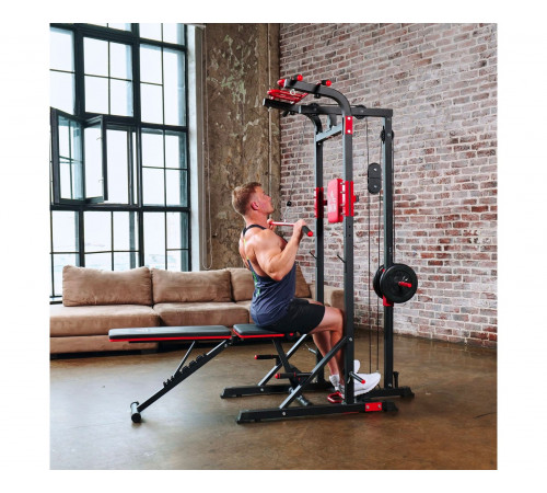 Турник-брусья, тяга сверху DFC HOMEGYM HOMCOM