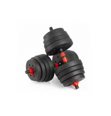 Гантели разборные с грифом, 25 кг. (2 шт. х 12,5 кг.) VictoryFit VF-DС250