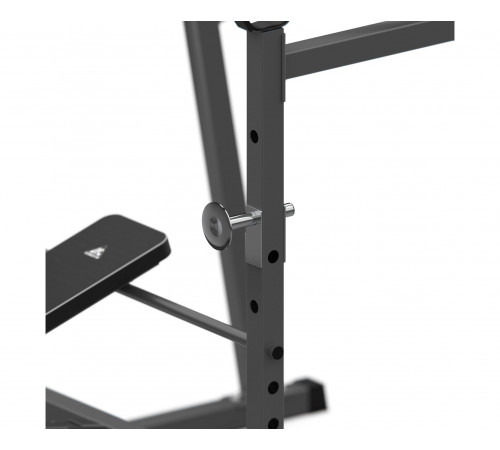 Скамья со стойками под штангу DFC D709