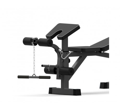 Скамья со стойками под штангу DFC D709