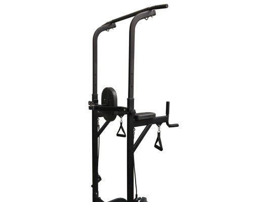 Силовая стойка для подтягиваний с эспандерами Royal Fitness HB-DG006