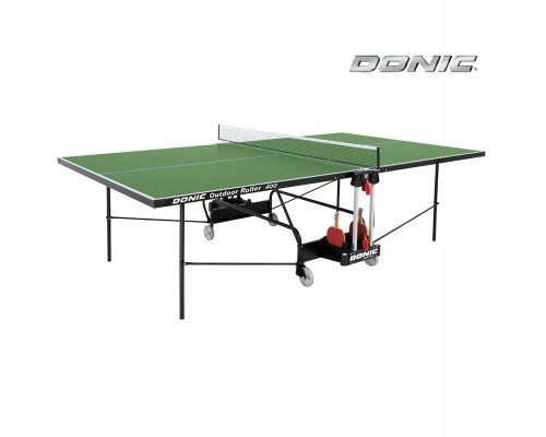 Теннисный стол DONIC OUTDOOR ROLLER 400 GREEN