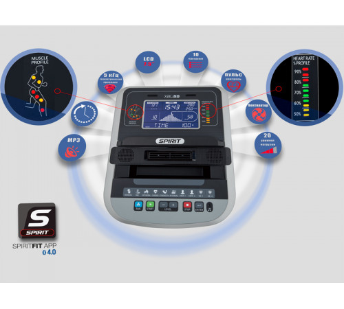 Велотренажер SPIRIT XBU55