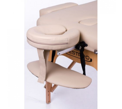 Массажный складной стол Premium Pro 2 XL (80см) кремовый