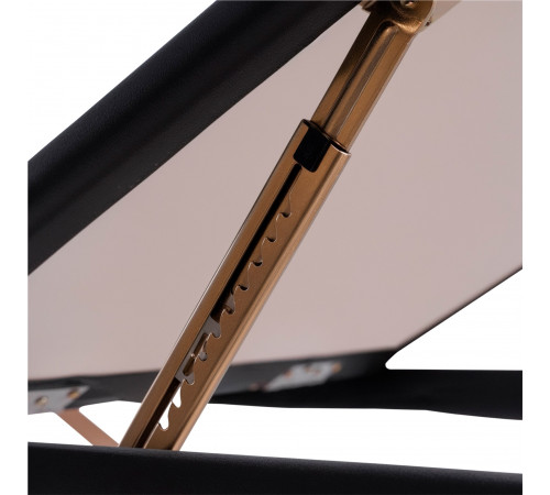 Массажный стол UNIX Стандарт / Standard 3 секции черный