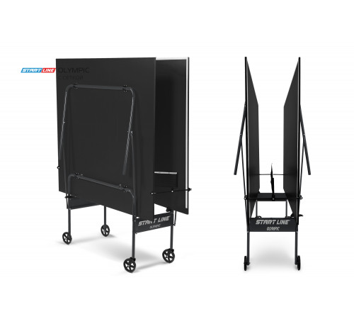 Теннисный стол Start Line Olympic с сеткой Black