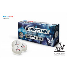 Мячи Start line EXPERT V40+ 3* (ITTF) (10 шт)