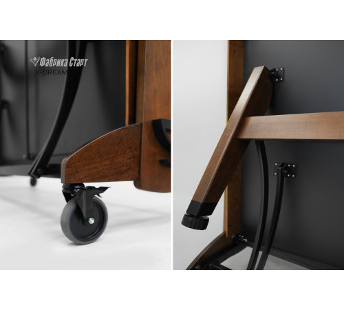 Стол теннисный X-dream ФС (№5, ЛДСП Черный)