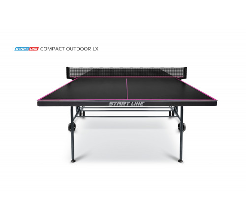 Теннисный стол Compact-2 LX Всепогодный Black