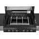 Газовый гриль 4+2 горелки