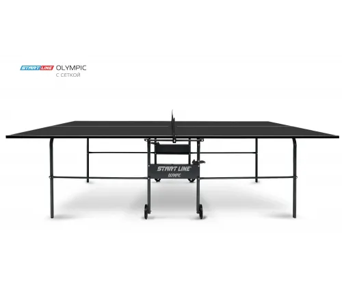 Теннисный стол Start Line Olympic с сеткой Black
